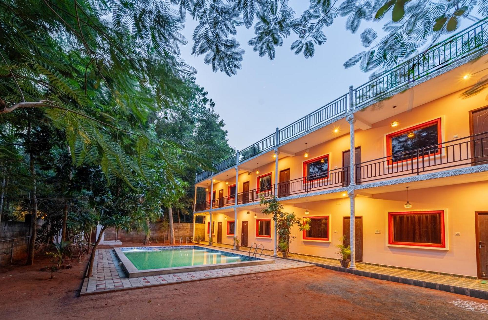 Hotel De Jardin Pondicherry With Swimming Pool מראה חיצוני תמונה